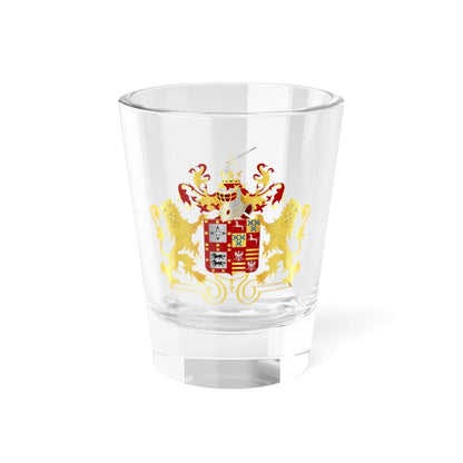 Borsbeek wapen (Belgium) (Coat of Arms) Shot Glass 1.5oz 1.5oz - Go Mug Yourself