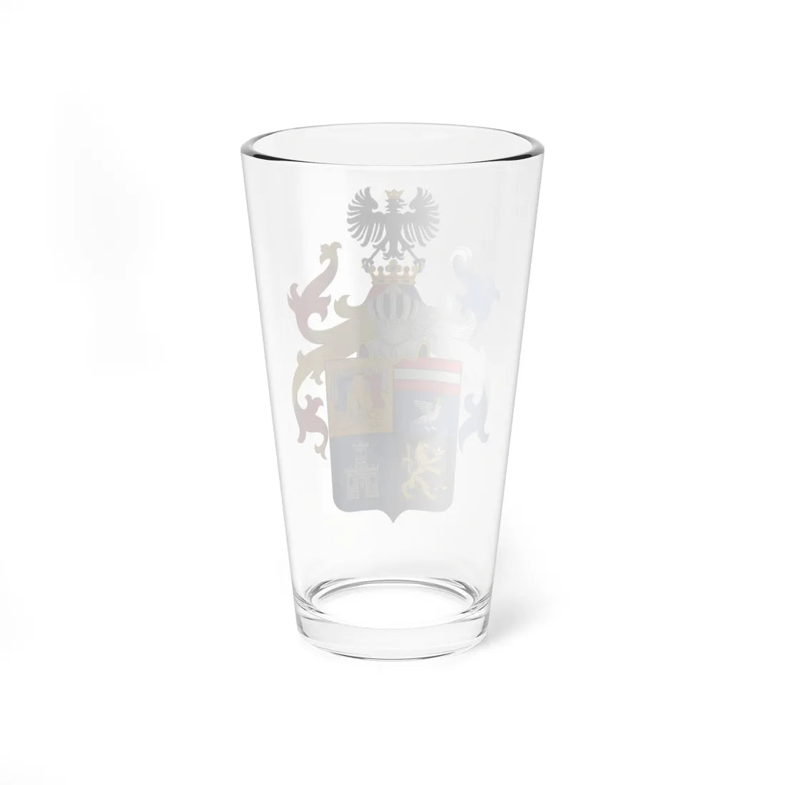 Borsod-Abaúj-Zemplén departemento blazono (Hungary) (Coat of Arms) Pint Glass 16oz - Go Mug Yourself