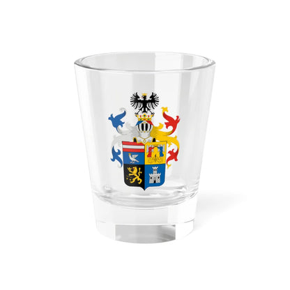 Borsod-Abaúj-Zemplén departemento blazono (Hungary) (Coat of Arms) Shot Glass 1.5oz 1.5oz - Go Mug Yourself