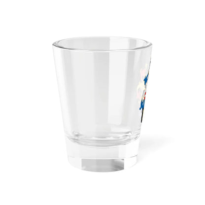 Borsod-Abaúj-Zemplén departemento blazono (Hungary) (Coat of Arms) Shot Glass 1.5oz - Go Mug Yourself