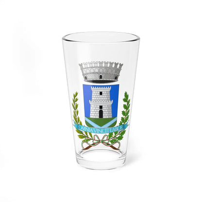 Borzonasca-Stemma (Italy) (Coat of Arms) Pint Glass 16oz 16oz - Go Mug Yourself
