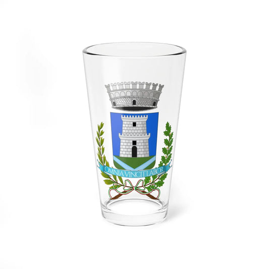 Borzonasca-Stemma (Italy) (Coat of Arms) Pint Glass 16oz 16oz - Go Mug Yourself