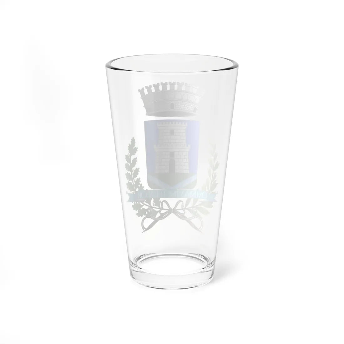 Borzonasca-Stemma (Italy) (Coat of Arms) Pint Glass 16oz - Go Mug Yourself