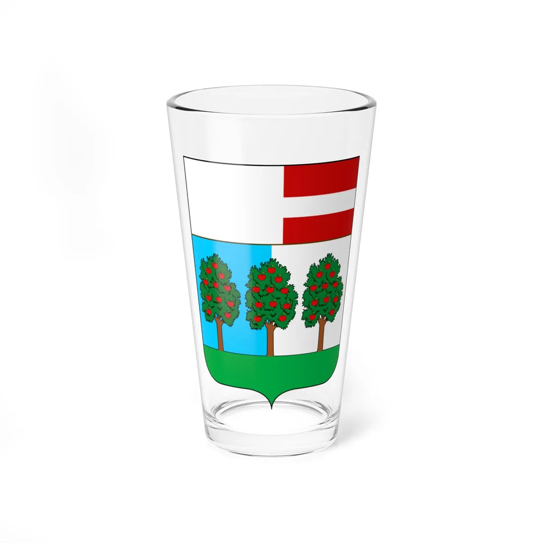 Bosco Valtravaglia-Stemma (Italy) (Coat of Arms) Pint Glass 16oz 16oz - Go Mug Yourself