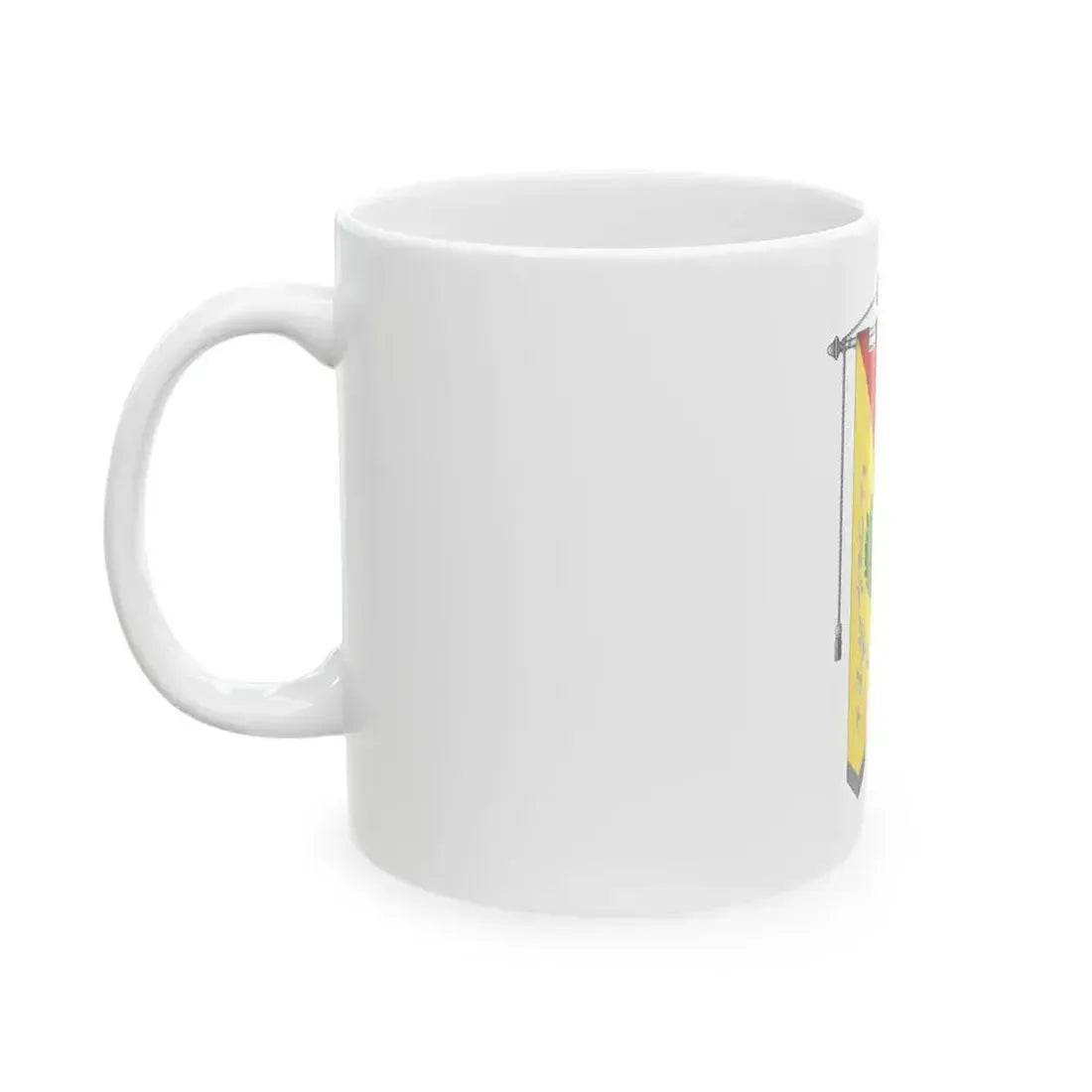 Bosnasco-Gonfalone (Italy) White Coffee Mug - Go Mug Yourself