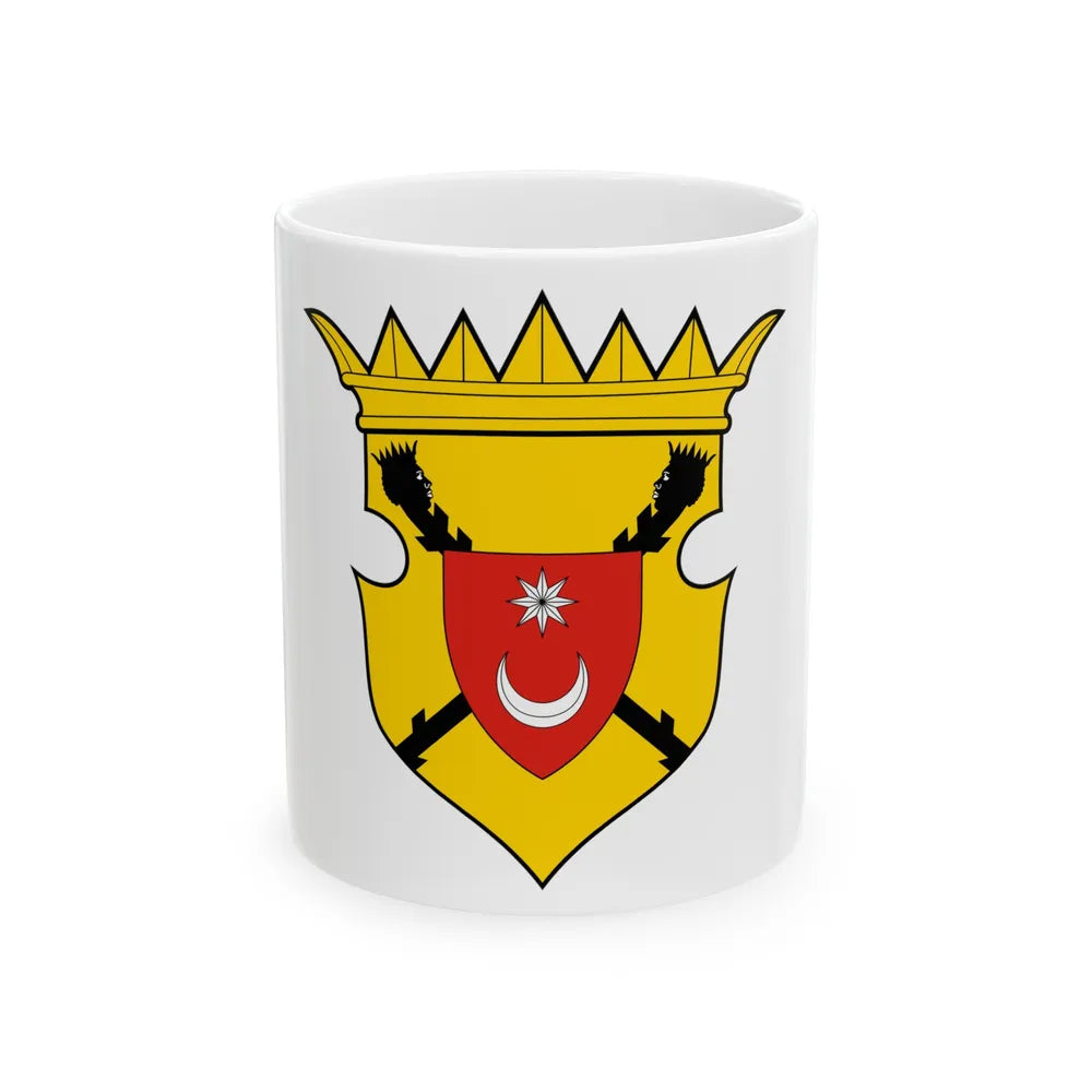 Bosnia and Herzegovina Country History (Fojnica Armorial) (17th century) - White Coffee Mug-11oz-Go Mug Yourself