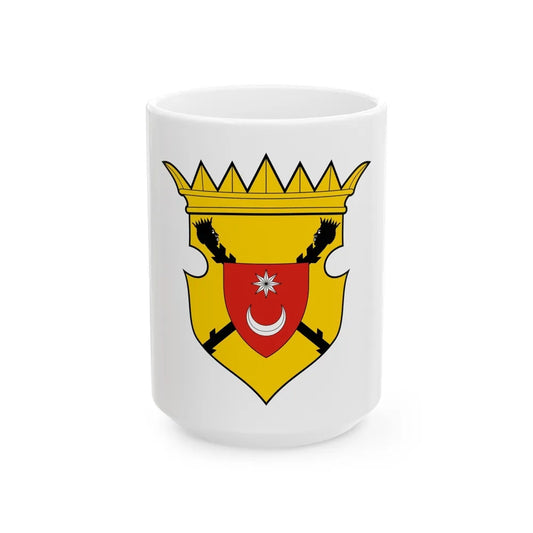 Bosnia and Herzegovina Country History (Fojnica Armorial) (17th century) - White Coffee Mug-15oz-Go Mug Yourself