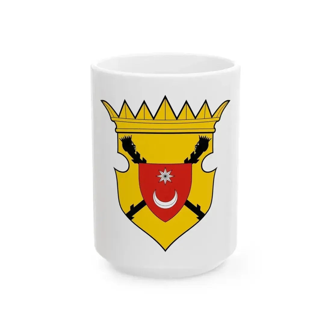 Bosnia and Herzegovina Country History (Fojnica Armorial) (17th century) - White Coffee Mug 15oz - Go Mug Yourself