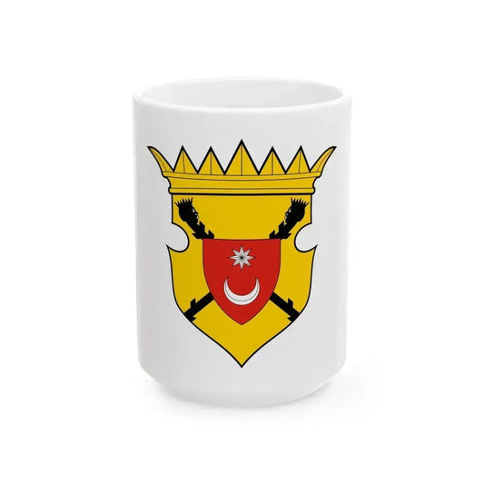 Bosnia and Herzegovina Country History (Fojnica Armorial) (17th century) - White Coffee Mug 15oz - Go Mug Yourself