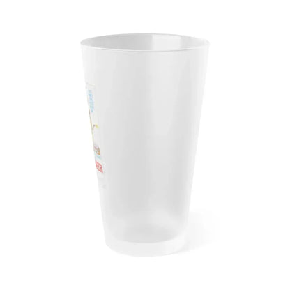 BOSS NIGGER 1974 Movie Poster - Frosted Pint Glass 16oz - Go Mug Yourself