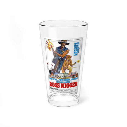 BOSS NIGGER 1974 Movie Poster - Pint Glass 16oz-16oz-Go Mug Yourself