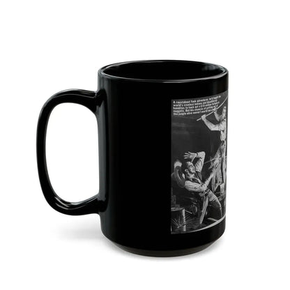Boss of Brazil's Wildest Goldtown, For Men Only, June 1965 - Black Coffee Mug - Go Mug Yourself