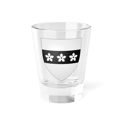 Boswell of Balmuto arms (Scotland) (Coat of Arms) Shot Glass 1.5oz 1.5oz - Go Mug Yourself
