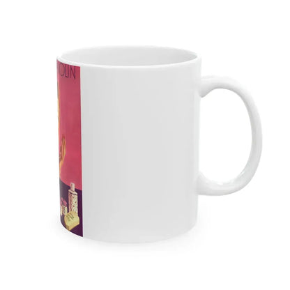 Botany Lanolin advertisement, 1943 - White Coffee Mug - Go Mug Yourself