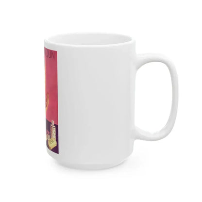 Botany Lanolin advertisement, 1943 - White Coffee Mug - Go Mug Yourself