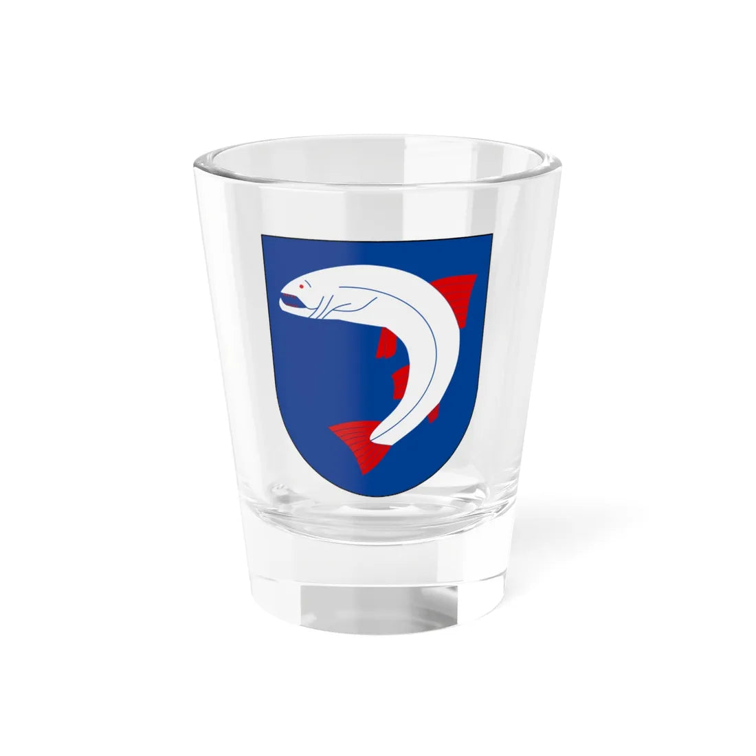 Boteå vapen (Sweden) (Coat of Arms) Shot Glass 1.5oz 1.5oz - Go Mug Yourself