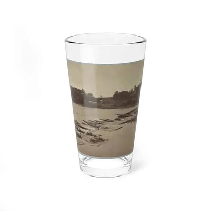 Boteler's Ford, Potomac River Near Shepherdstown. Point At Which Confederate Army Crossed After Battle Of Antietam (U.S. Civil War) Pint Glass 16oz 16oz - Go Mug Yourself