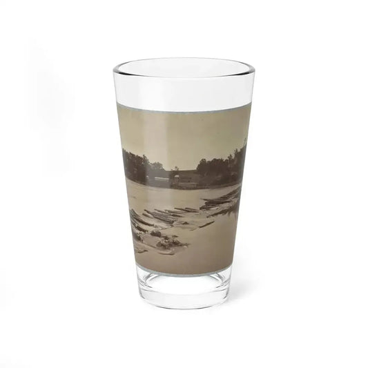 Boteler's Ford, Potomac River Near Shepherdstown. Point At Which Confederate Army Crossed After Battle Of Antietam (U.S. Civil War) Pint Glass 16oz 16oz - Go Mug Yourself