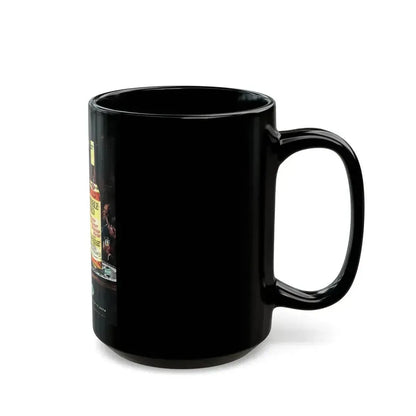 Botled In Bond advertisement, Collier's, December 17, 1949 - Black Coffee Mug - Go Mug Yourself