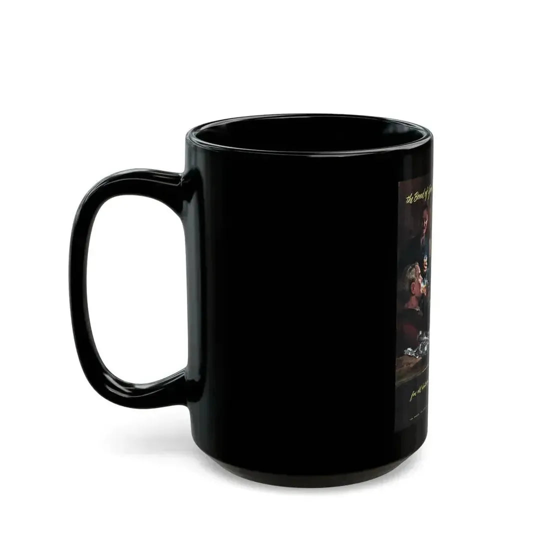 Botled In Bond advertisement, Collier's, December 17, 1949 - Black Coffee Mug - Go Mug Yourself
