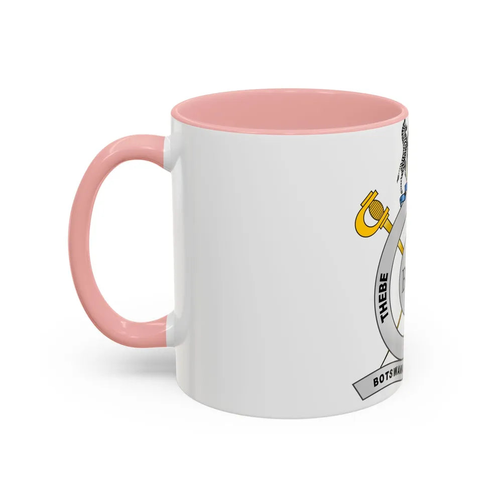 Botswana Defence Force - Accent Coffee Mug-Go Mug Yourself