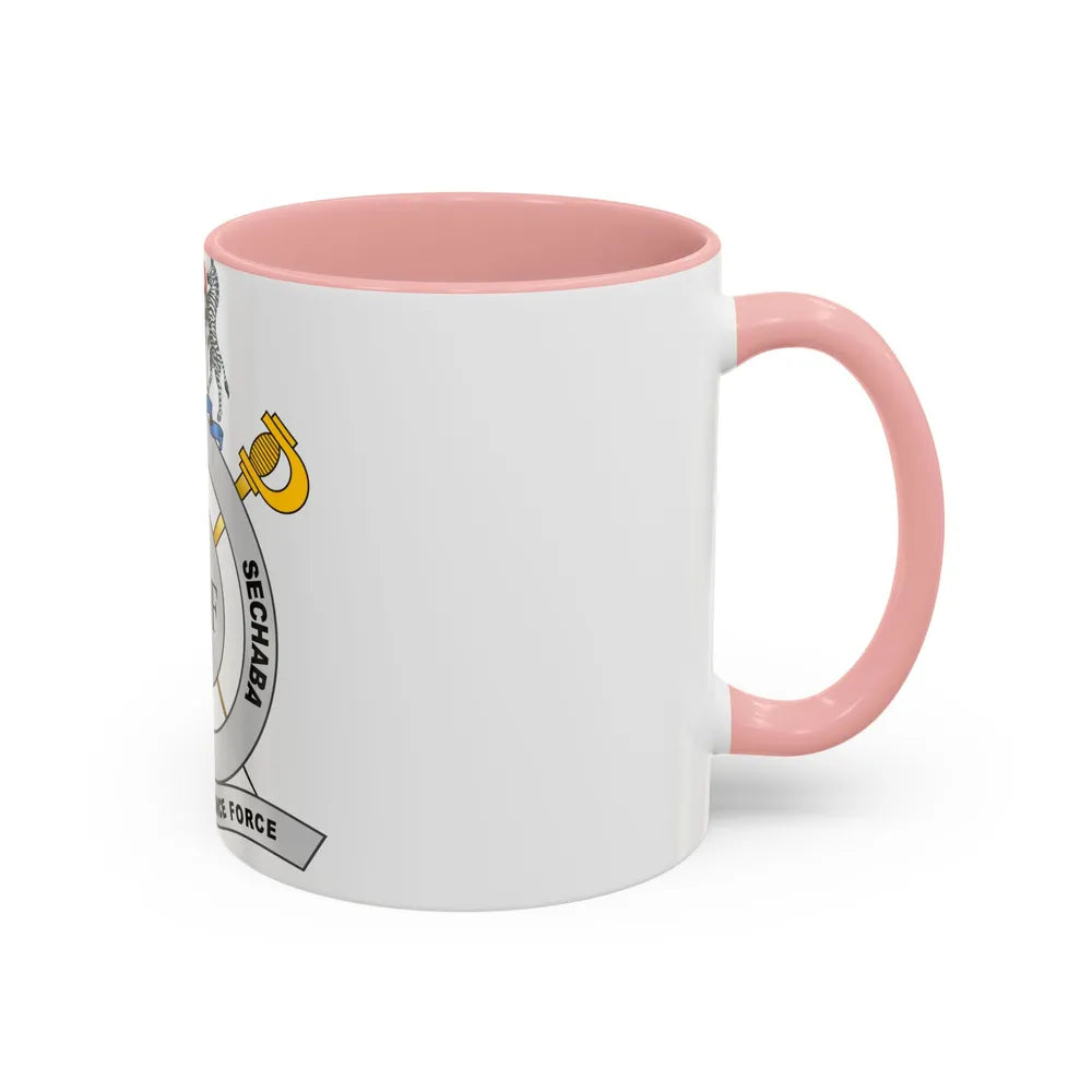 Botswana Defence Force - Accent Coffee Mug-Go Mug Yourself