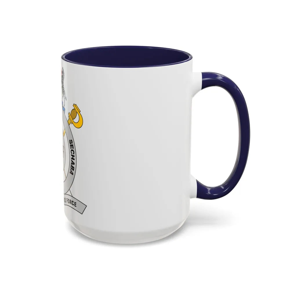 Botswana Defence Force - Accent Coffee Mug-Go Mug Yourself