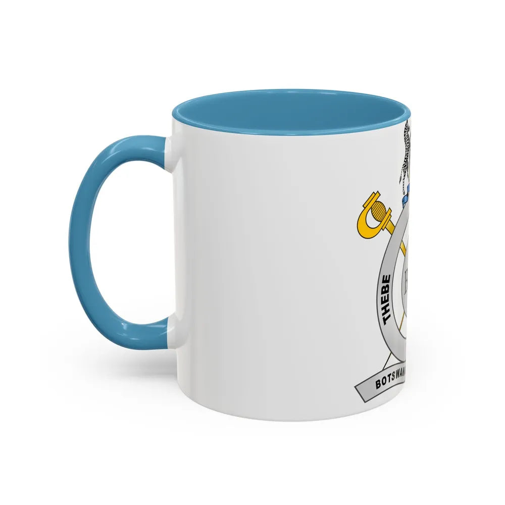 Botswana Defence Force - Accent Coffee Mug-Go Mug Yourself