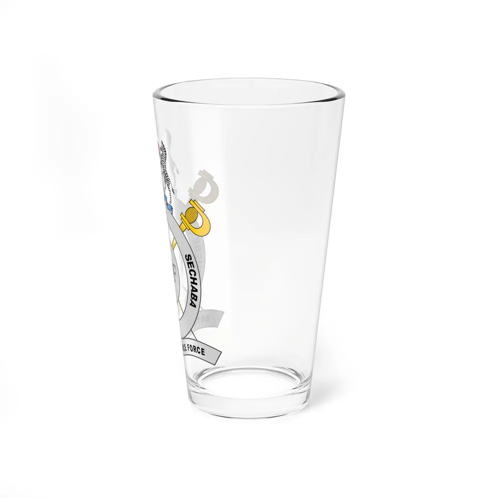 Botswana Defence Force - Pint Glass 16oz-Go Mug Yourself