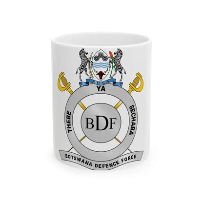 Botswana Defence Force - White Coffee Mug 11oz - Go Mug Yourself
