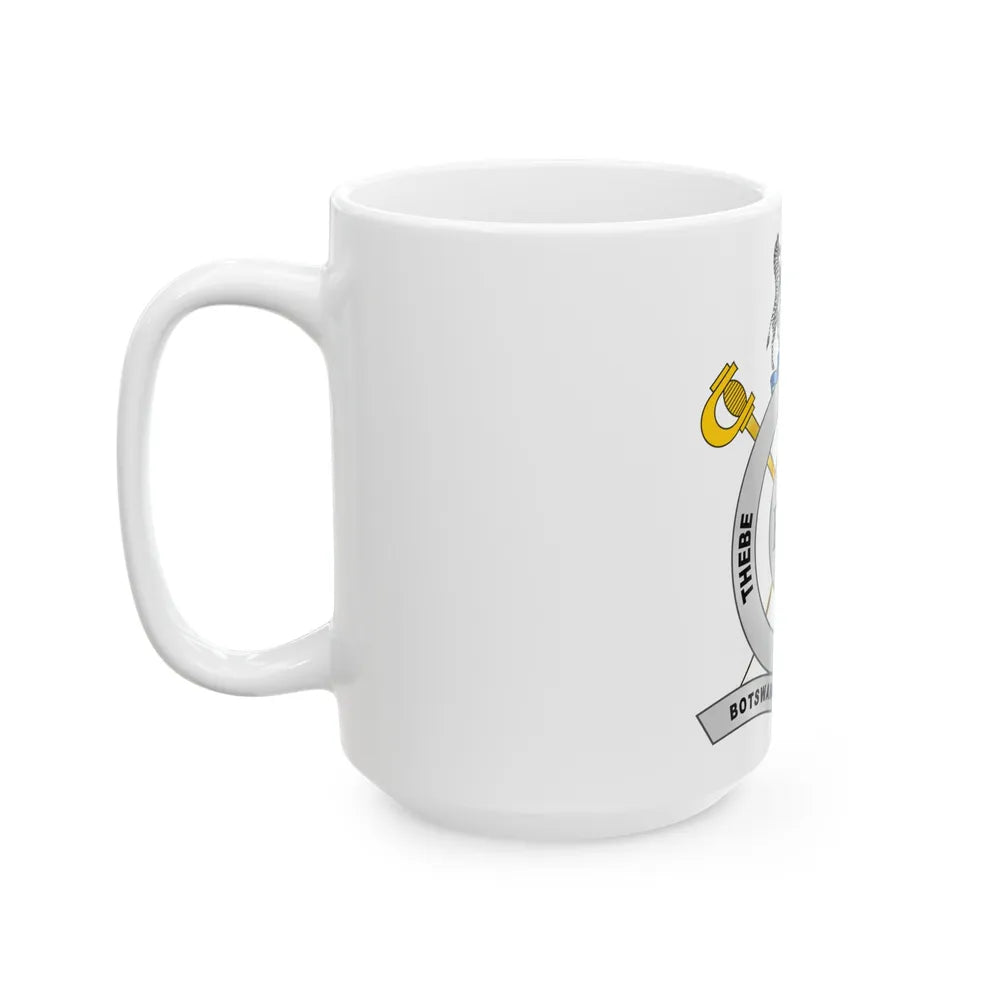 Botswana Defence Force - White Coffee Mug-Go Mug Yourself