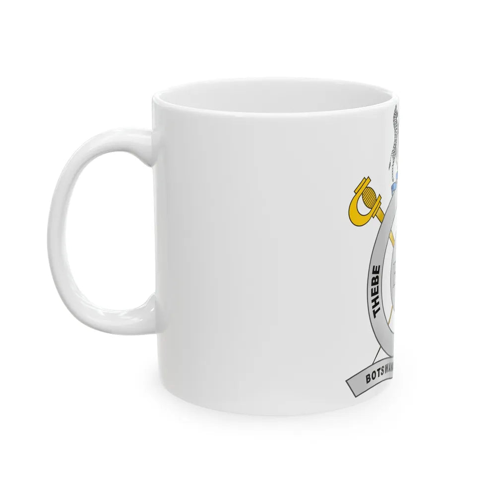 Botswana Defence Force - White Coffee Mug-Go Mug Yourself