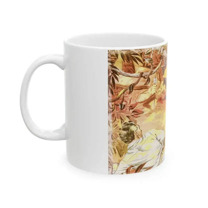 Bottle From The Jungle, Man Junior, October 1951 - White Coffee Mug - Go Mug Yourself