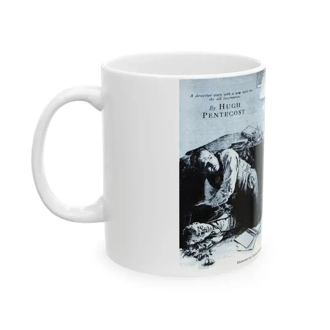 Bottom Deal, Blue Book Magazine, May 1941 - White Coffee Mug - Go Mug Yourself