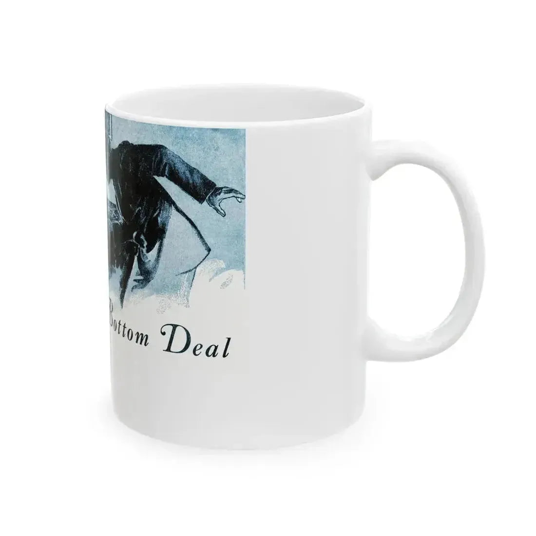Bottom Deal, Blue Book Magazine, May 1941 - White Coffee Mug - Go Mug Yourself