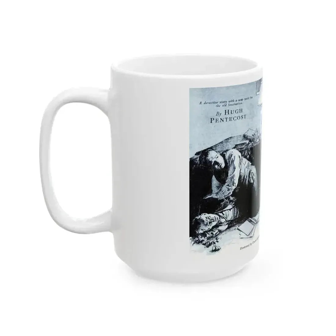 Bottom Deal, Blue Book Magazine, May 1941 - White Coffee Mug - Go Mug Yourself