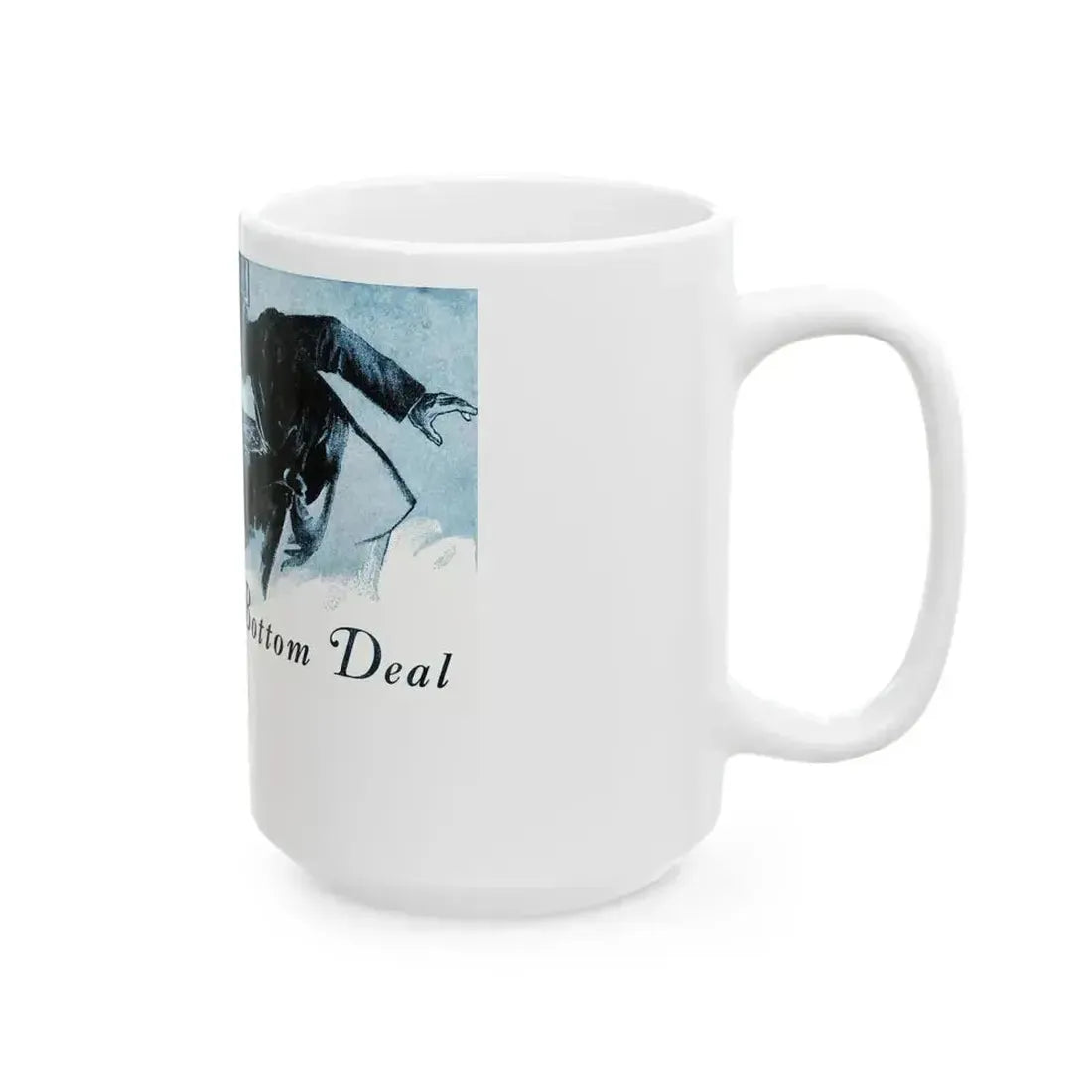 Bottom Deal, Blue Book Magazine, May 1941 - White Coffee Mug - Go Mug Yourself