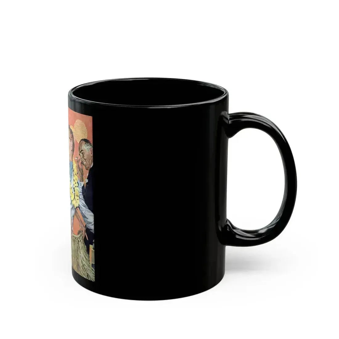 Botts in the Islands, The Saturday Evening Post, January 28, 1961 - Black Coffee Mug - Go Mug Yourself
