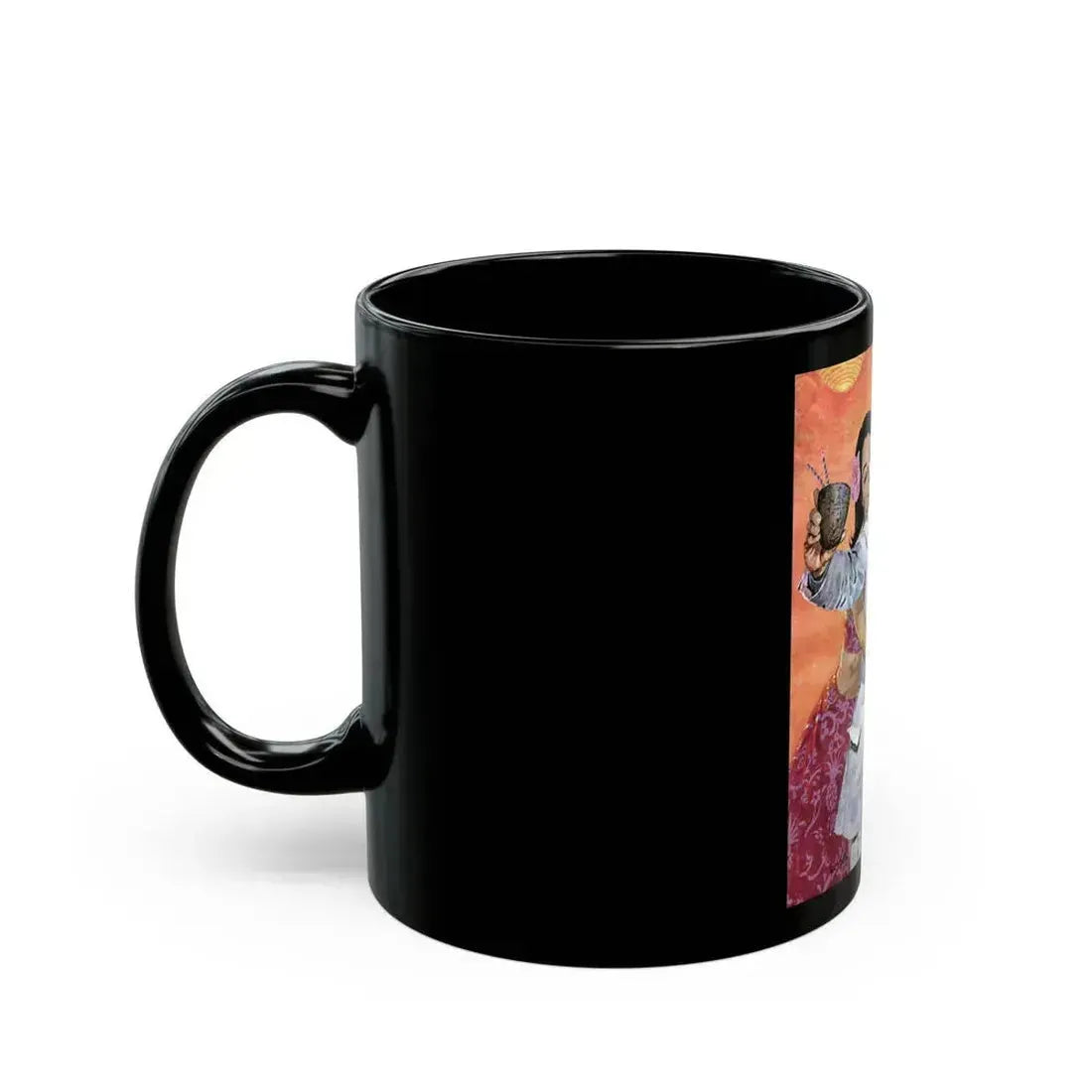 Botts in the Islands, The Saturday Evening Post, January 28, 1961 - Black Coffee Mug - Go Mug Yourself