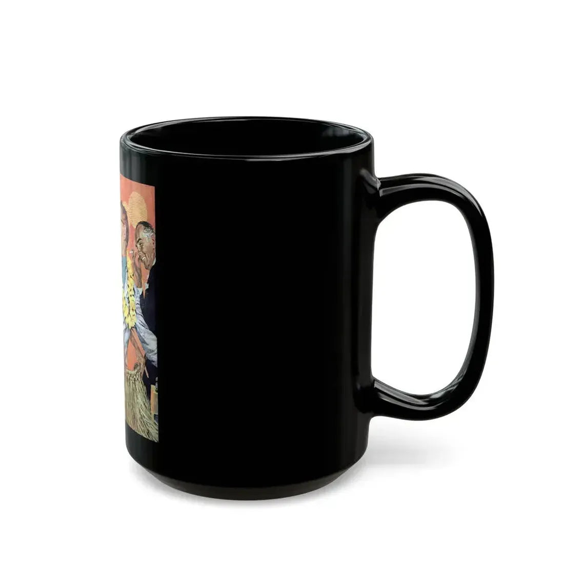 Botts in the Islands, The Saturday Evening Post, January 28, 1961 - Black Coffee Mug - Go Mug Yourself