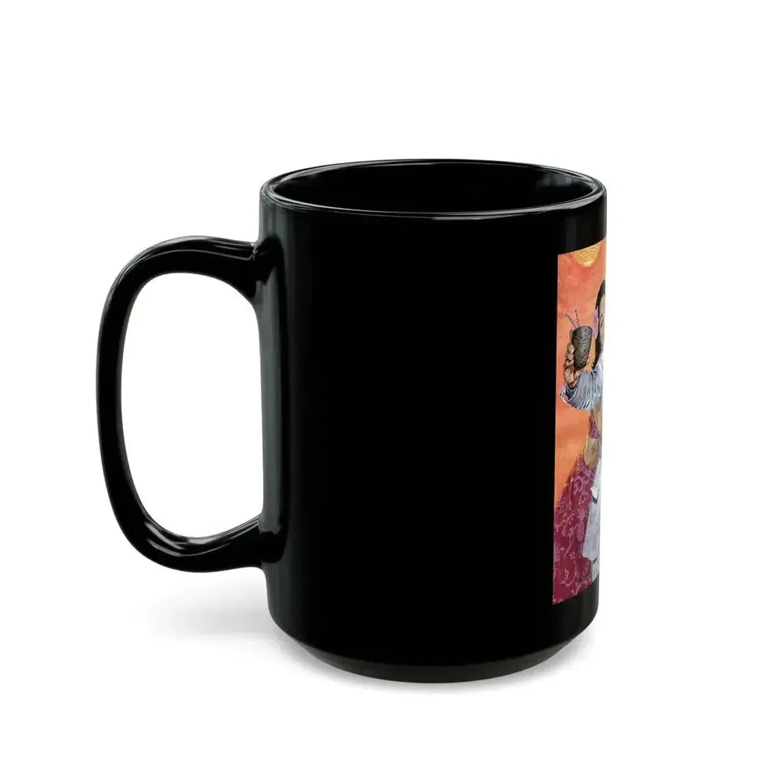 Botts in the Islands, The Saturday Evening Post, January 28, 1961 - Black Coffee Mug - Go Mug Yourself