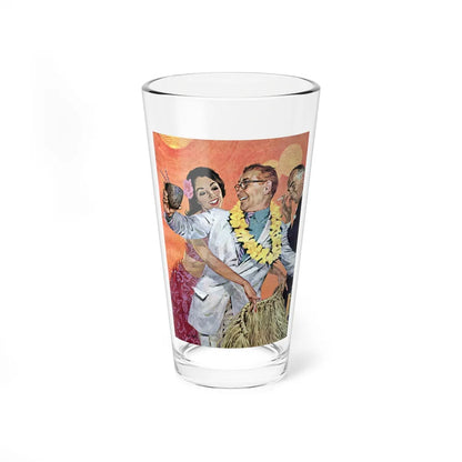 Botts in the Islands, The Saturday Evening Post, January 28, 1961 (Magazine Illustration) Pint Glass 16oz-16oz-Go Mug Yourself