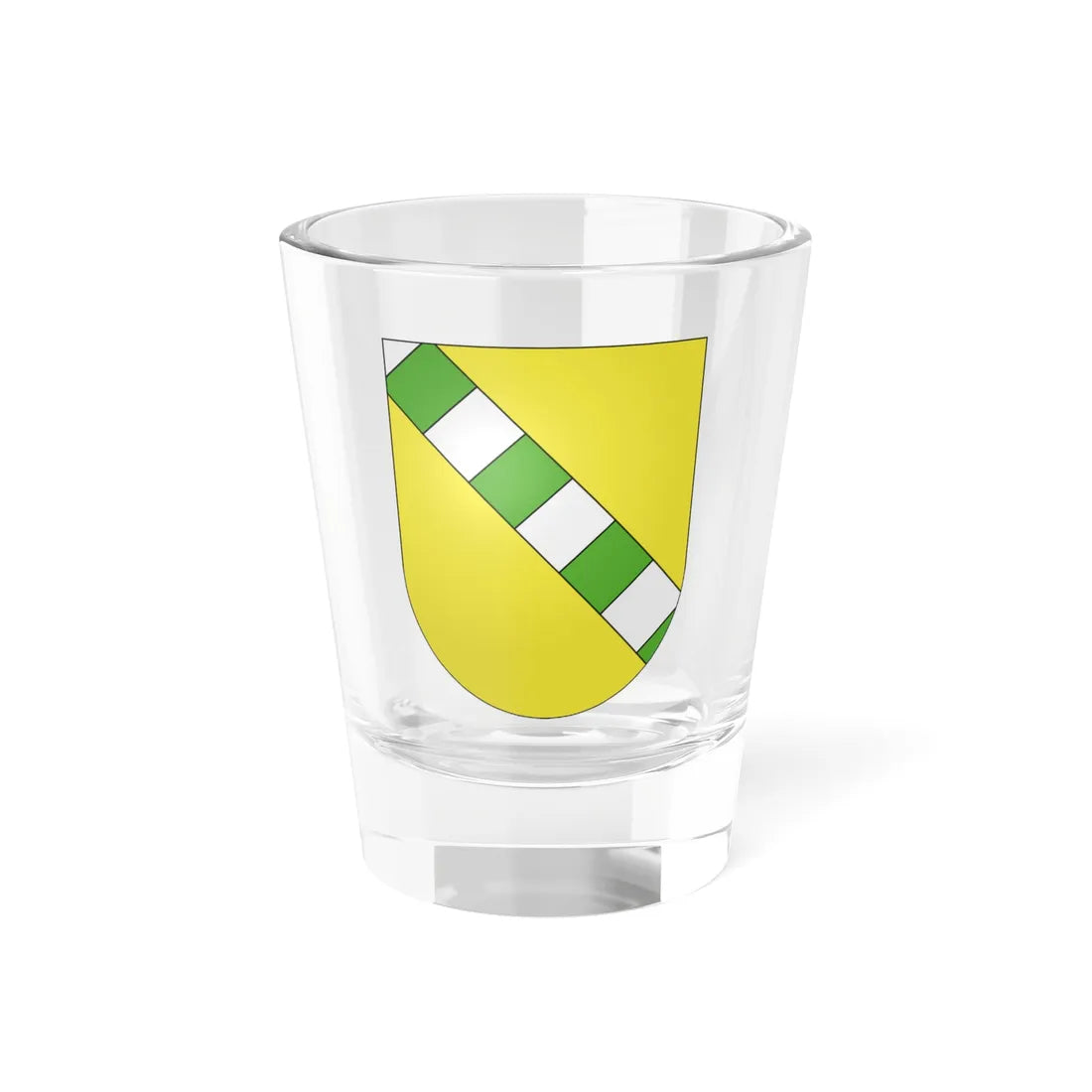 Bougy-Villars-coat of arms (Switzerland) (Coat of Arms) Shot Glass 1.5oz 1.5oz - Go Mug Yourself