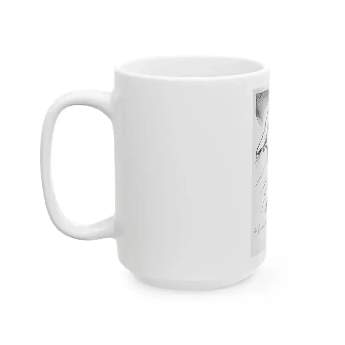 Bourjois Mais Oui advertisement, 1947 - White Coffee Mug - Go Mug Yourself