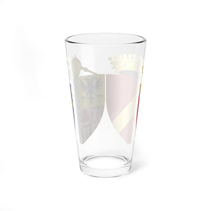 Boussu wapen (Belgium) (Coat of Arms) Pint Glass 16oz - Go Mug Yourself