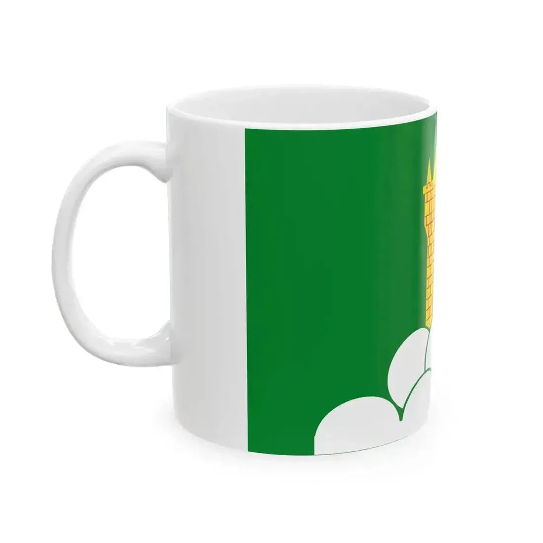 Boutersem vlag (Belgium) White Coffee Mug - Go Mug Yourself