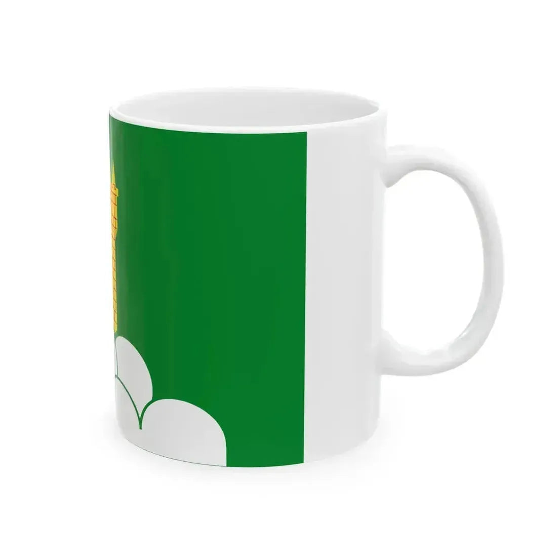 Boutersem vlag (Belgium) White Coffee Mug - Go Mug Yourself