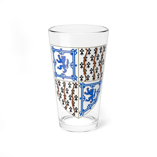 Bowes-Lyon Arms (Scotland) (Coat of Arms) Pint Glass 16oz 16oz - Go Mug Yourself