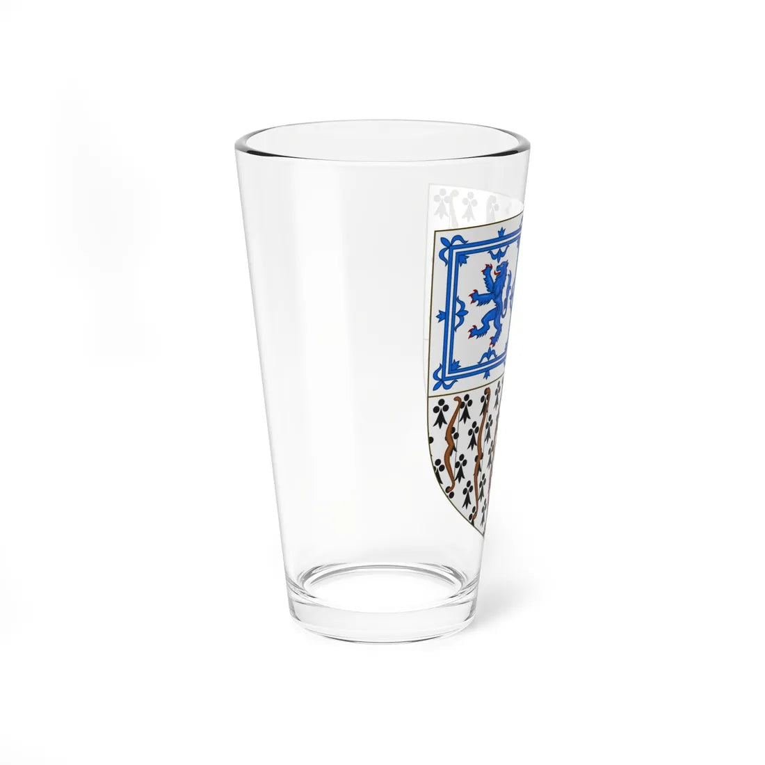Bowes-Lyon Arms (Scotland) (Coat of Arms) Pint Glass 16oz - Go Mug Yourself