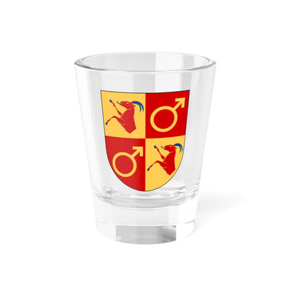 Boxholm vapen (Sweden) (Coat of Arms) Shot Glass 1.5oz 1.5oz - Go Mug Yourself